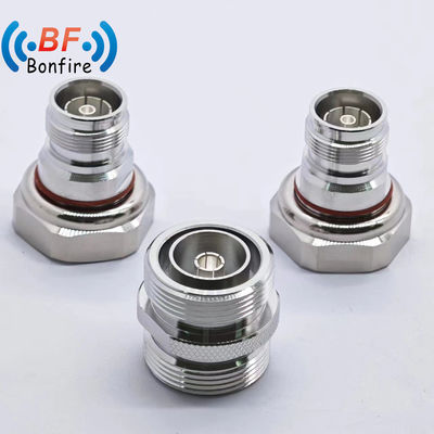 Connecteur RF à faible PIM -160dbc DC-4GHz 4.3/10 Adaptateur RF mâle à N femelle pour matériaux