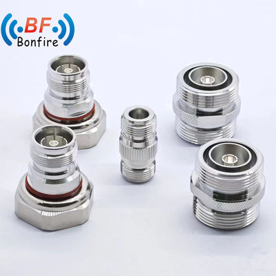 Connecteur RF à faible PIM -160dbc DC-4GHz 4.3/10 Adaptateur RF mâle à N femelle pour matériaux