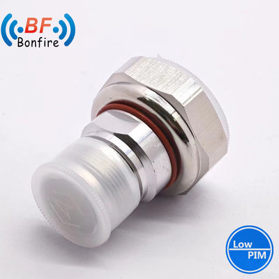LJQ -XXXXX 4.3-10 Connecteur coaxial mâle à 7/16 DIN femelle pour câble superflexible de 1/2 &quot;