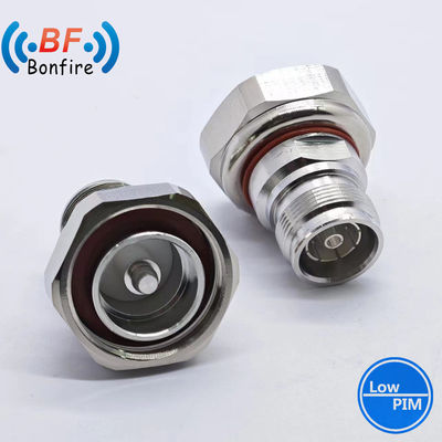 LJQ -XXXXX 4.3-10 Connecteur coaxial mâle à 7/16 DIN femelle pour câble superflexible de 1/2 &quot;