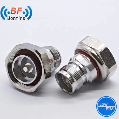 LJQ -XXXXX 4.3-10 Connecteur coaxial mâle à 7/16 DIN femelle pour câble superflexible de 1/2 &quot;