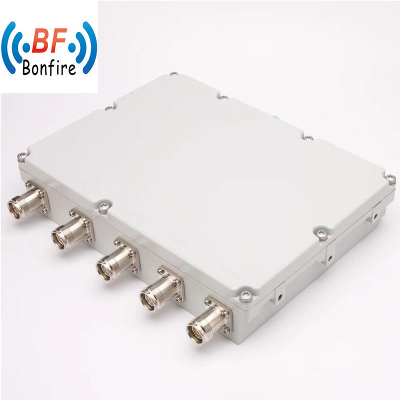 698-2700MHz 4.3-10-F DIN-F Penta-Band Low Pim RF Combiner pour la réalisation globale du projet