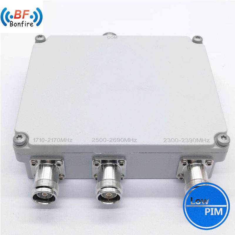 Combinateur triplexeur RF à faible Pim 160dbc pour la capacité globale de livraison de projet Ibs/Das