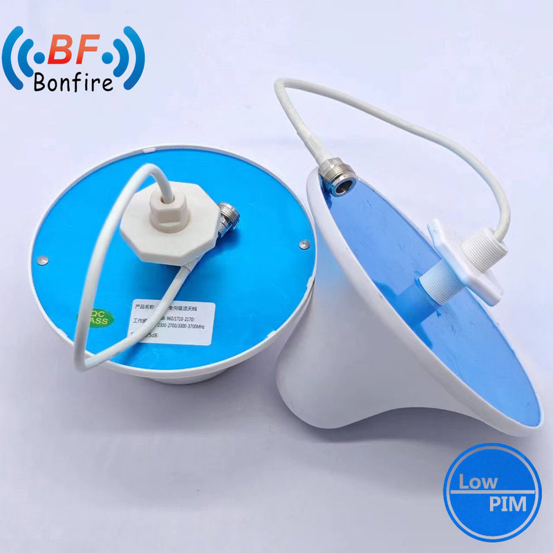 1710-2700 3300-4000MHz 2/3/5dBi 100W 5g LTE WCDMA N-Female Signal Omni Plafond d'antenne