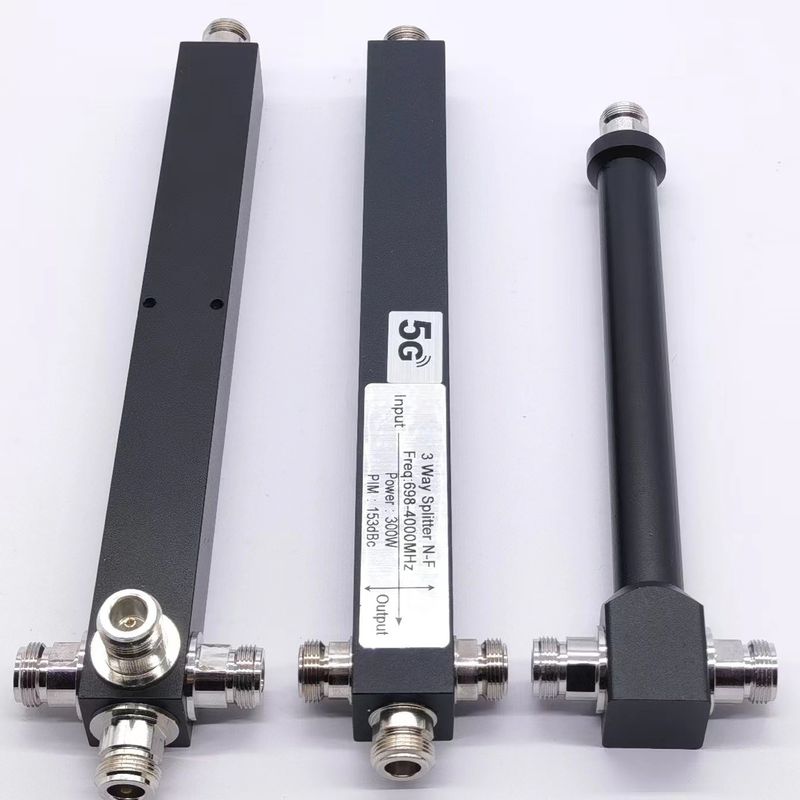 350-3800MHz N-F 2/3/4 Way dans le bâtiment Power Splitter GFQ-0338-X1101 pour l'alimentation réactive