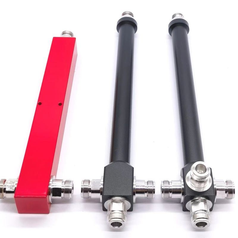 Distributeur à haute puissance N-F 2/3/4 Way pour la sécurité publique 698-3800MHz/Gray/Red/Black/Customized