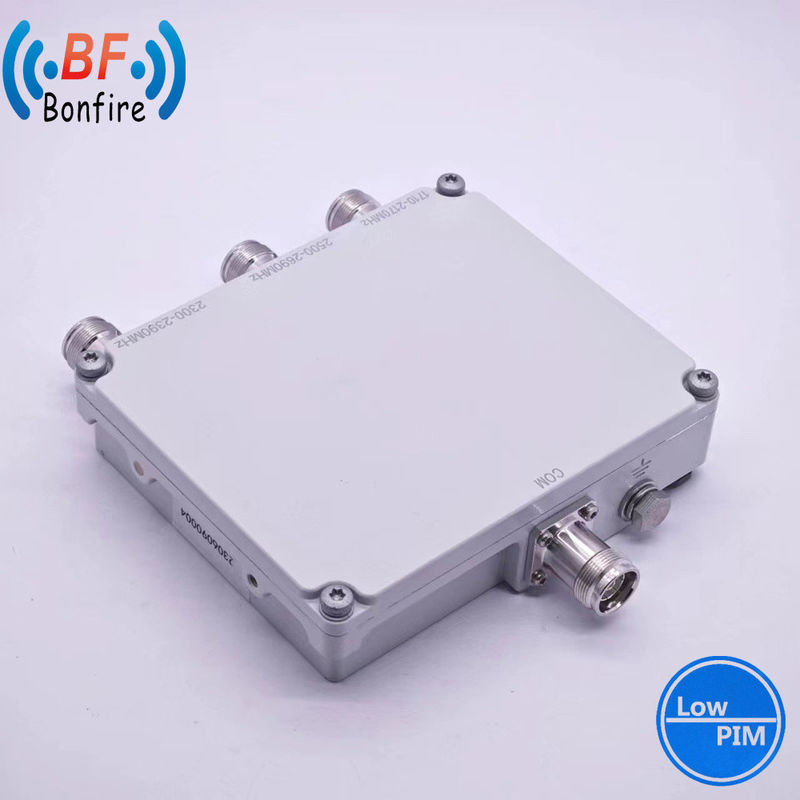 Combinateur à bas PIM VHF UHF Duplexer pour la couverture réseau 1710-2170MHz 2300-2690MHz