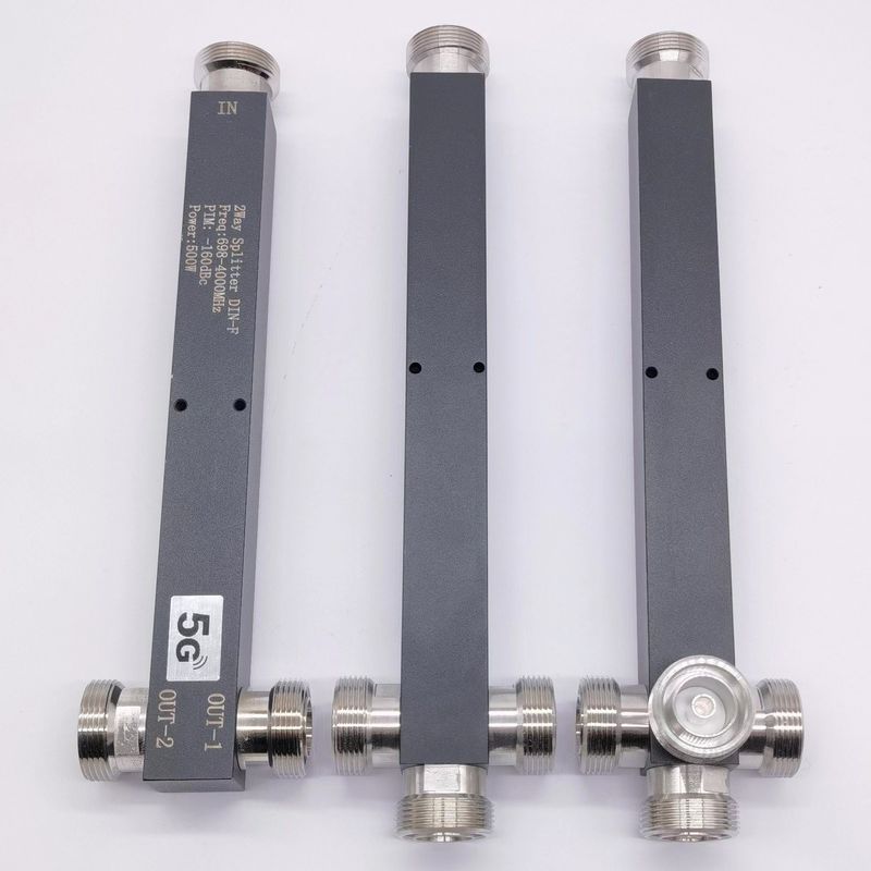 GFQ-0738-X3301 698-3800MHz DIN F 2/3/4 Way Low Pim Splitter de puissance réactive pour le Das