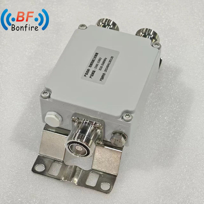 4.3-10f DIN-F N-F RF Combiner -155dbc pour la capacité globale de réalisation du projet Ibs/Das