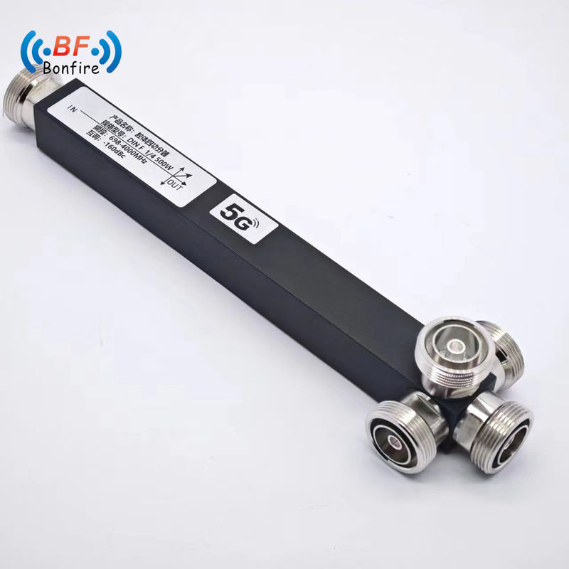 GFQ-XXXXXX 5000-6000MHz large bande 4 voies Diviseur de puissance RF N Interface de type féminin DIN-F