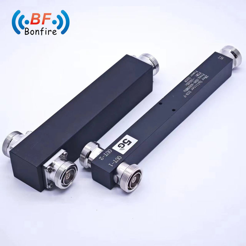 617-4000MHz 50W 2 Way Power Splitter 4.3-10-Femme basse Pim pour la capacité Das / Ibs