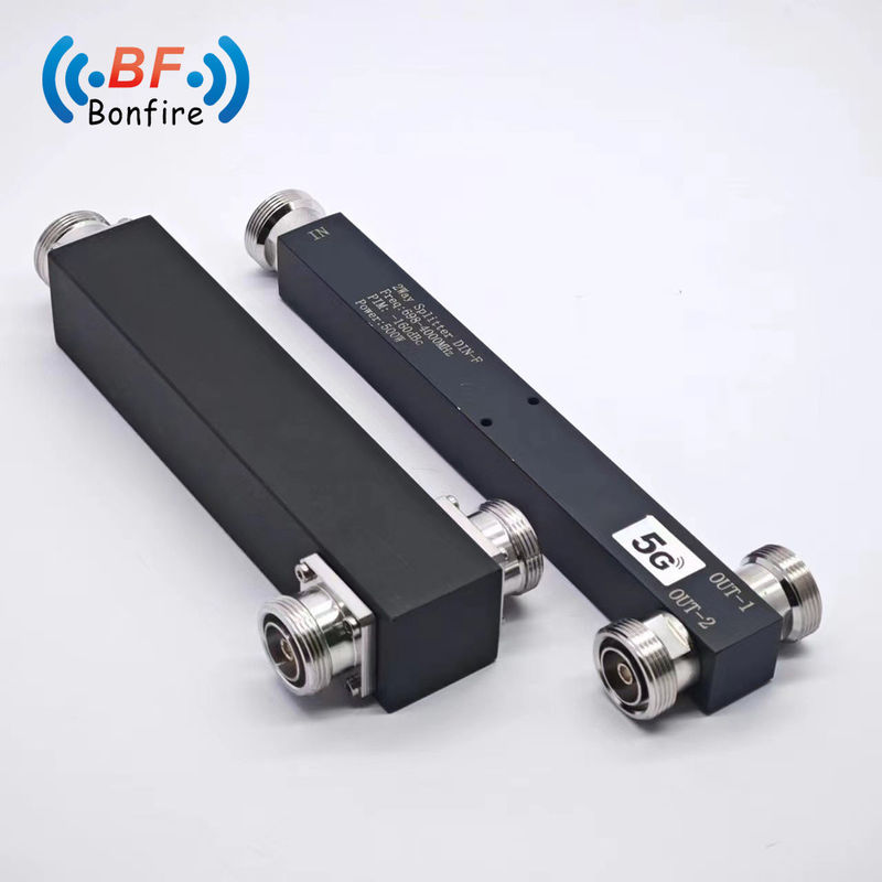 50W 2 Way Power Splitter N Femme pour le système d'urgence UHF 617-4000MHz Basse fréquence