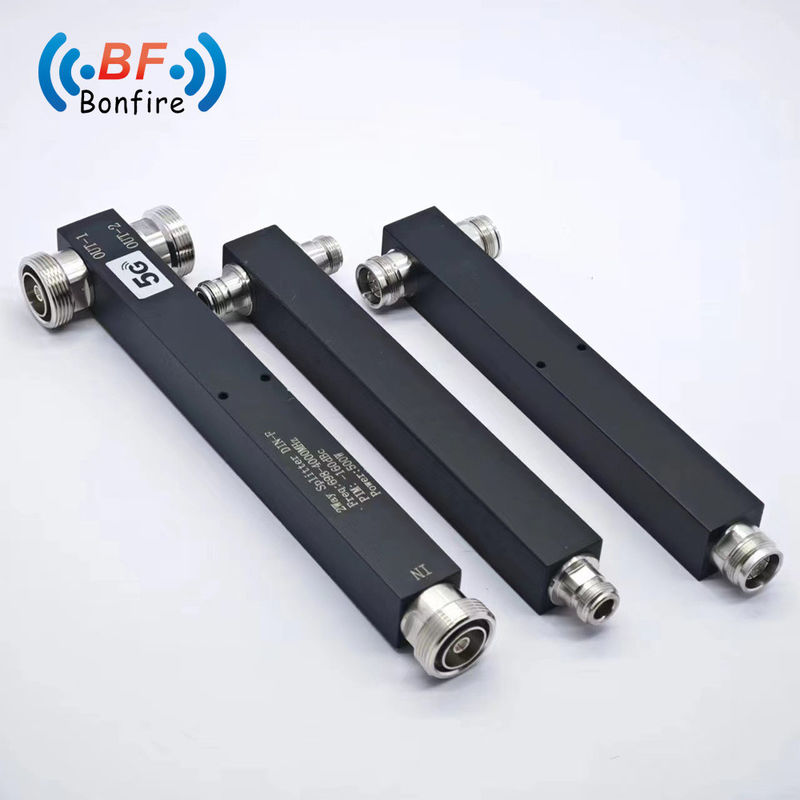Diviseur de puissance à deux voies, séparateur de puissance à radiofréquence pour les signaux de microstrip N-F/4.3-10-F/DIN-F