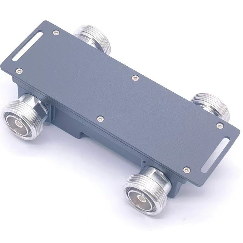 698-3800MHz Coupler hybride 2 en 2 pour le bâtiment Das DIN-F Noir Gris personnalisé