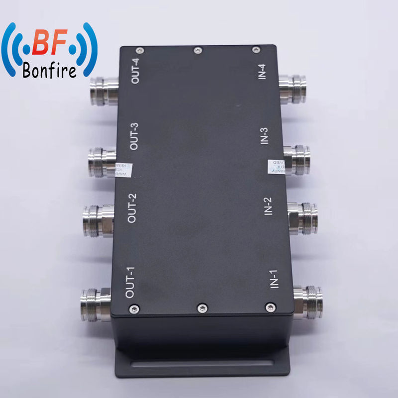 698-3800MHz couplage hybride à basse fréquence 2X2 4.3-10 Combinateur hybride féminin pour large bande