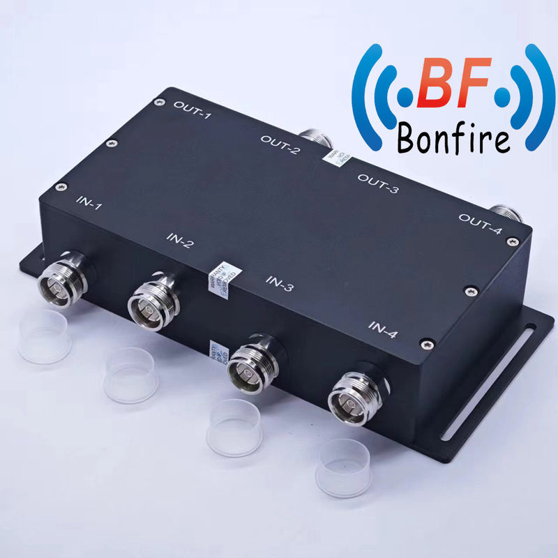 Combinaison pour intérieur/extérieur IP65 698-3800MHz RF 4X4 Coupler hybride 4.3-10 Femme