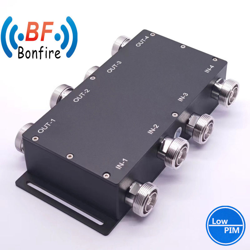 4.3-10-F/DIN-F/N-F Coupler VHF 148-174MHz 4 en 1 combinateur hybride pour la combinaison de signaux