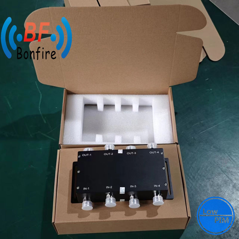 Coupleur hybride VHF 698-3800MHz 3dB Hybrid Combiner 4 en 4 avec connecteur de type N