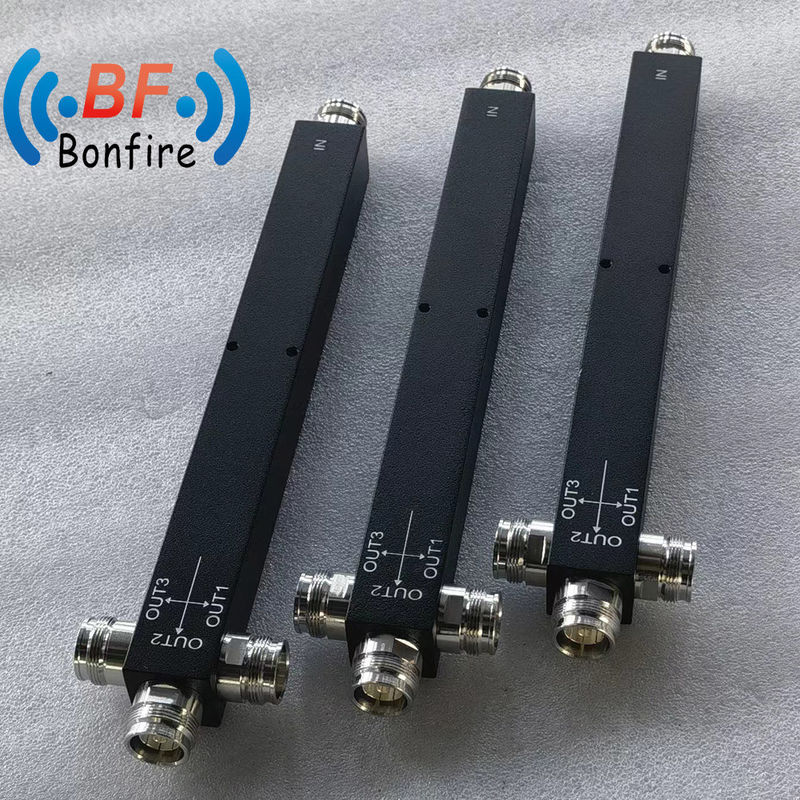 Diffuseur de puissance RF à deux voies 100W 350-3800MHz Interface DIN-F/4.3-10-F/DIN-F pour la station de base
