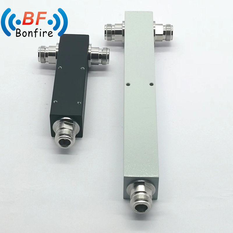350-3800MHz Diviseur de puissance bidirectionnel avec N interfaces de connecteur féminin DIN-F/4.3-10-F/DIN-F