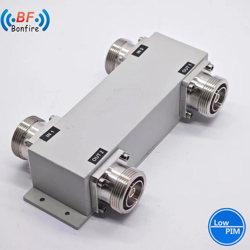 698-4000MHz 3dB 2X2 Hybrid Combiner Hybrid Coupler 7/16DIN Féminin pour les Ibs Bts Das Easy