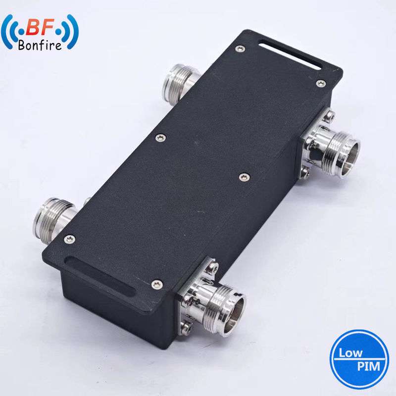 200W 4.3-10-F/DIN-F/N-F 2X2 698-4000MHz Combinateur hybride avec 2.000kg de poids brut du paquet