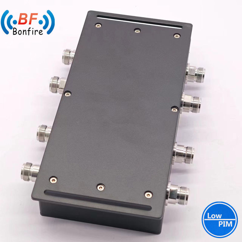 Isolation élevée 400W 694-3800MHz 4.3-10 Femme 4 en 4 hors coupleur hybride pour les projets Ibs