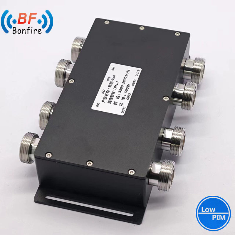 4X4 617-3800 MHz combinateur RF hybride pour la capacité globale de livraison de projet Ibs/Das