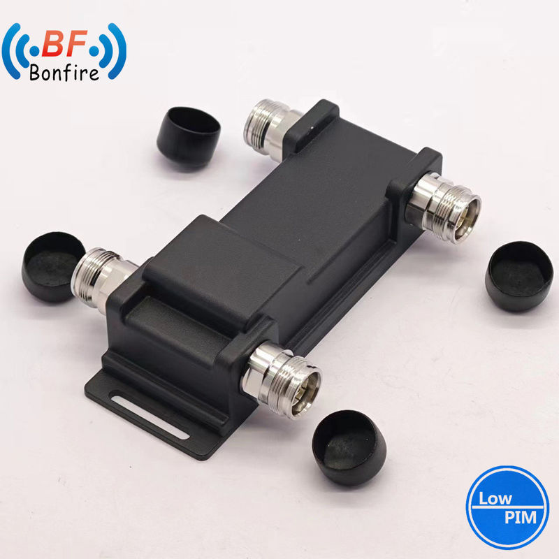 4.3-10-F/DIN-F/N-F Interface UHF 698-3800MHz 2 voies combinateur RF hybride/accouplage hybride