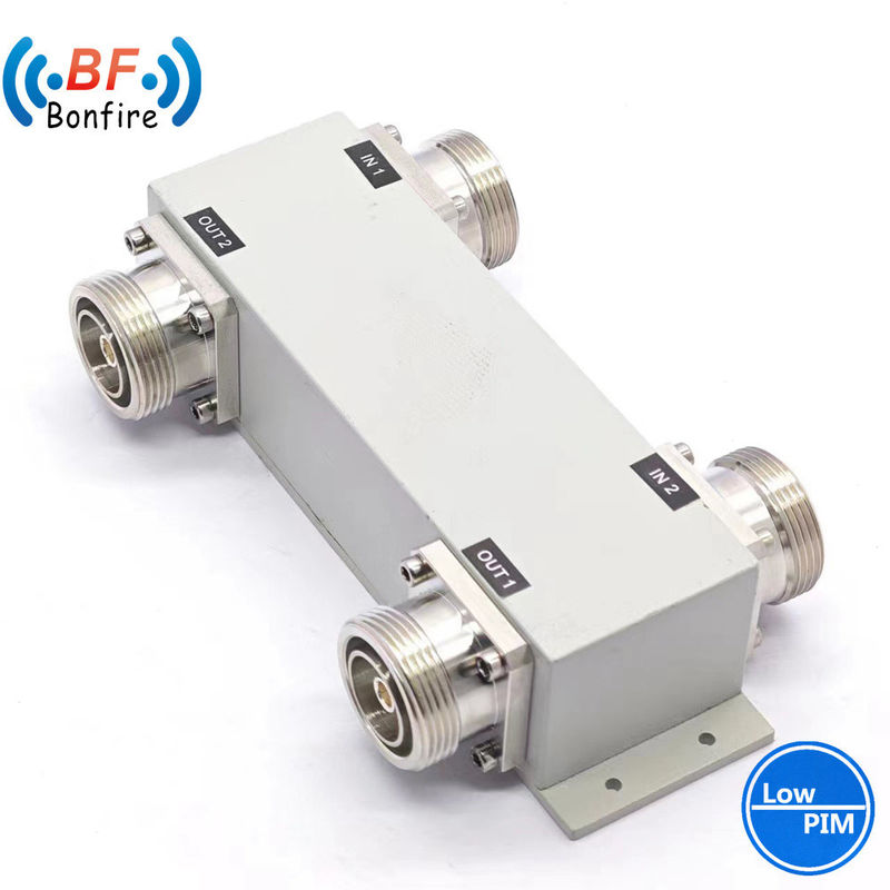 698-3800MHz coupler hybride 2X2 3dB RF combinateur hybride avec un poids brut de l'emballage 2.000kg