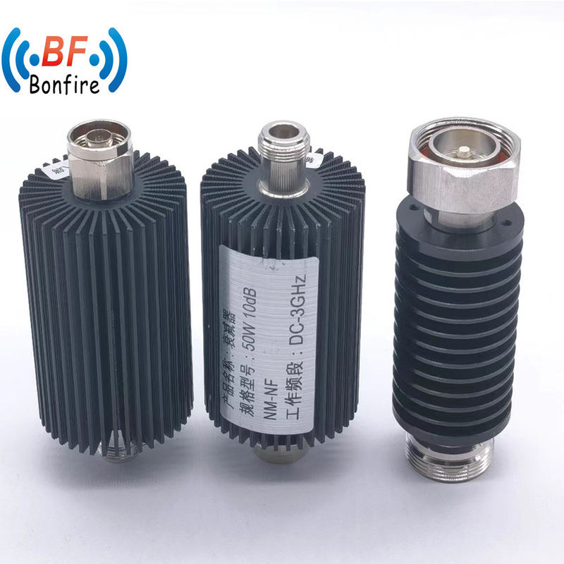 10W 20W 50W 100W 200W RF Attenuateur coaxiale passif à faible Pim pour la communication sans fil