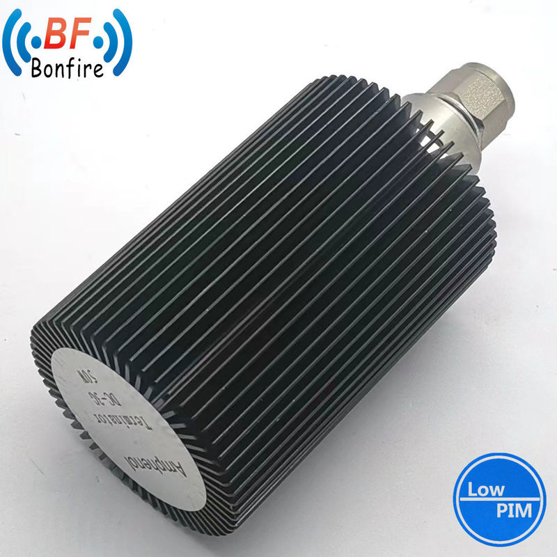 5W DC-4000MHz Type N Masculin Faible charge Pim RF Termination Charge Fausse charge avec des matériaux