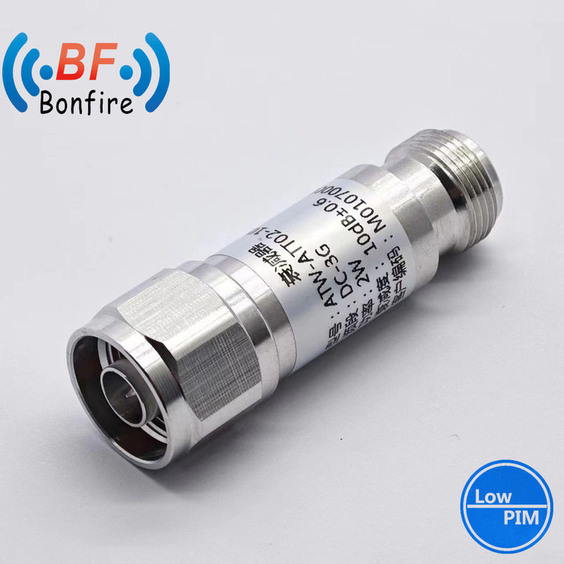 N-M à N-F 50 Ohm 200W DC-6GHz Attenuateur RF pour la livraison globale du projet