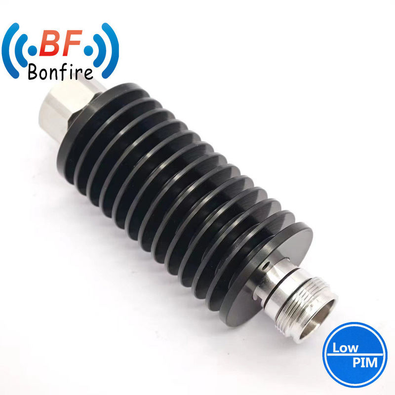 Attenuateur fixe RF gris/rouge/noir personnalisé 100W N Type DC-3800MHz pour les performances