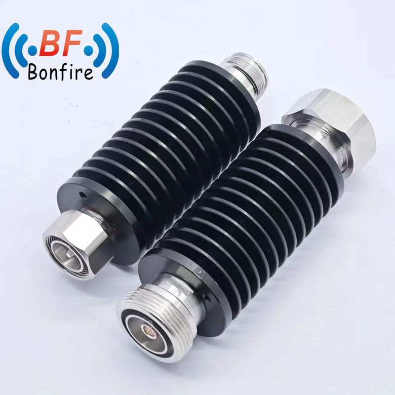 Attenuateur coaxiale RF gris DC-3800MHz 40dB N de type mâle à femelle Attenuateur Pim bas 10W