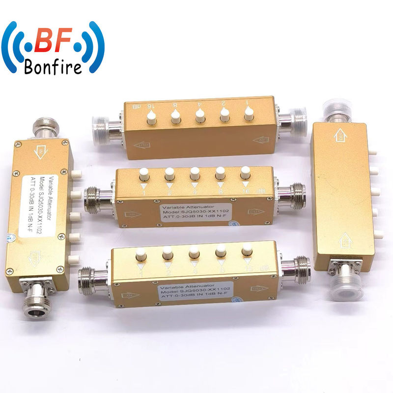 Attenuateur à pas pour un contrôle fluide du signal à DC-3000MHz Attenuateur RF variable 5W 10W