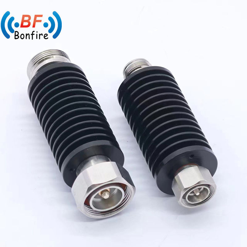 100W DC-3800MHz RF Attenuateur coaxial Attenuateur variable Attenuateur réglable Attenuateur noir