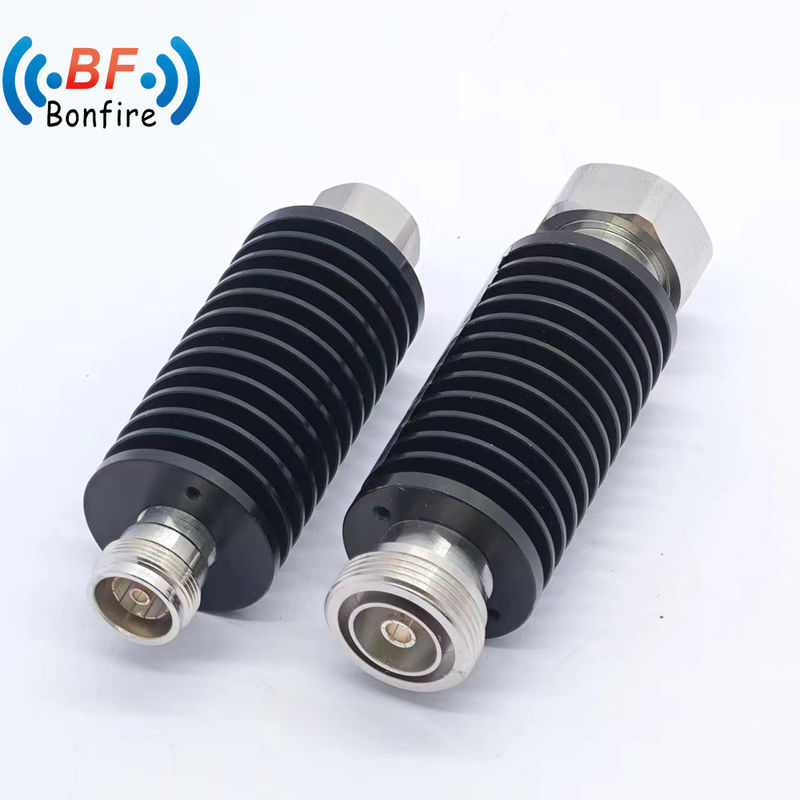 Attenuateur de haute puissance 50W N mâle à N femelle pour câble à ondes coaxial RF DC-3800MHz