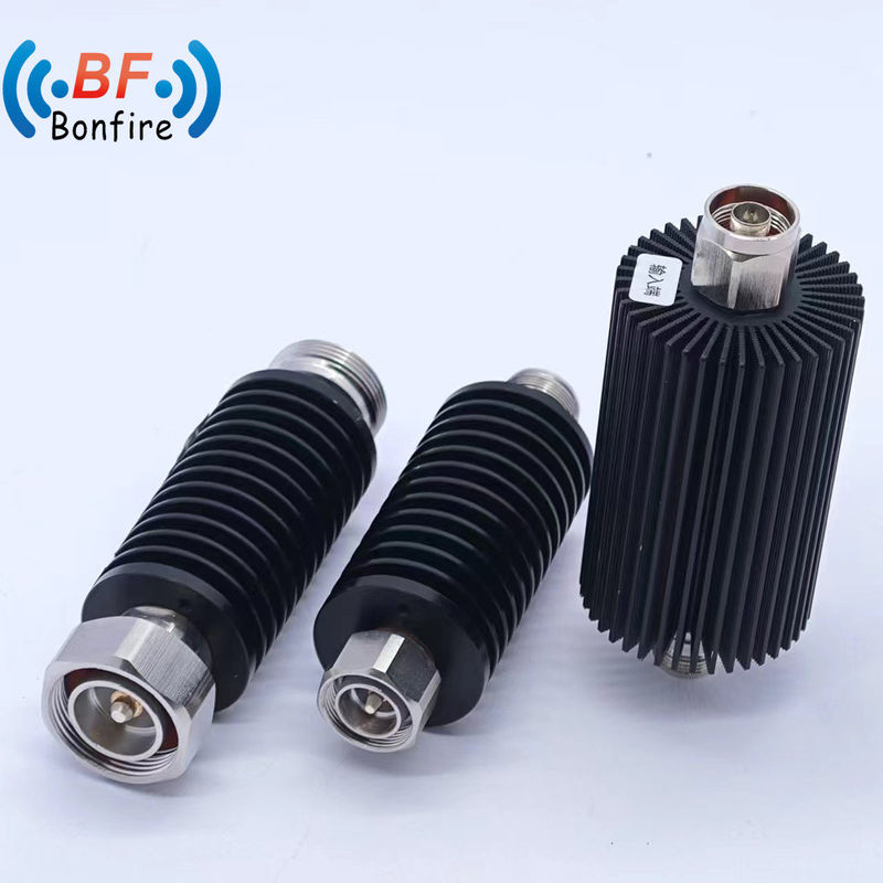 DC-3800MHz DIN-Jk 100W Homme à femme 3-20dB RF Coaxial Attenuateur fixe Attenuateur pas