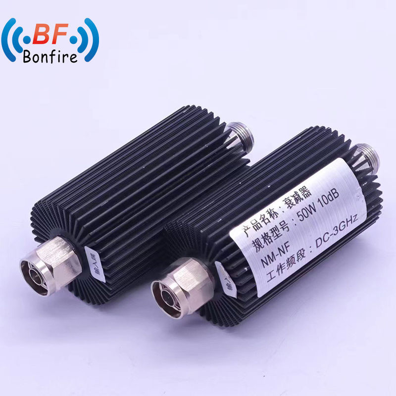 Connecteurs coaxiaux de type N 30dB 100W Attenuateur RF DC-3800MHz Interface en N-M/sortie N-F