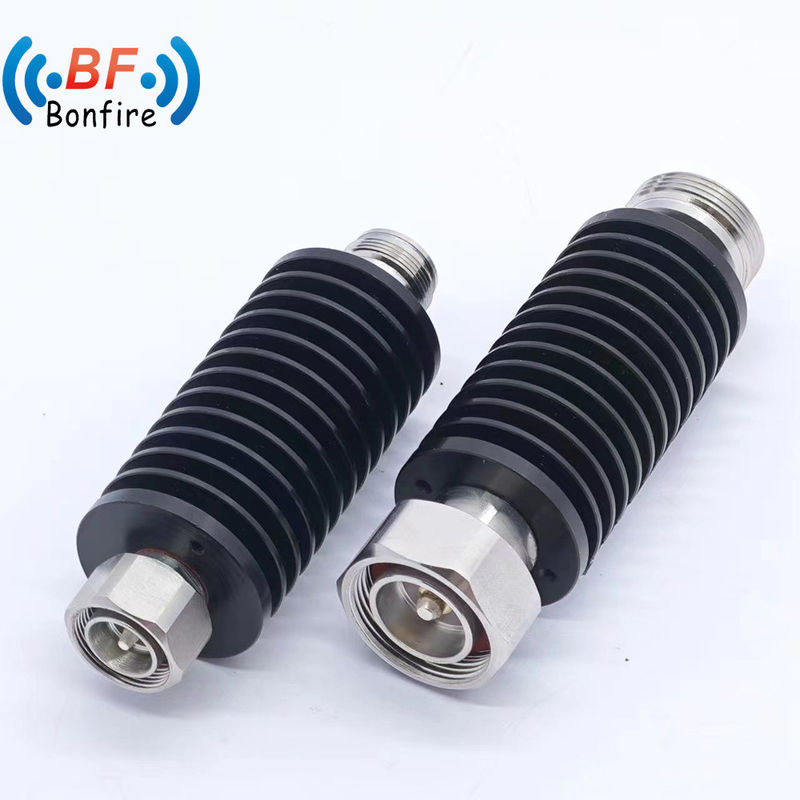 Attenuateur fixe unidirectionnel de 100 W 3/6/10/20 dB N-Homme à N-Femme DC-3800MHz Noir