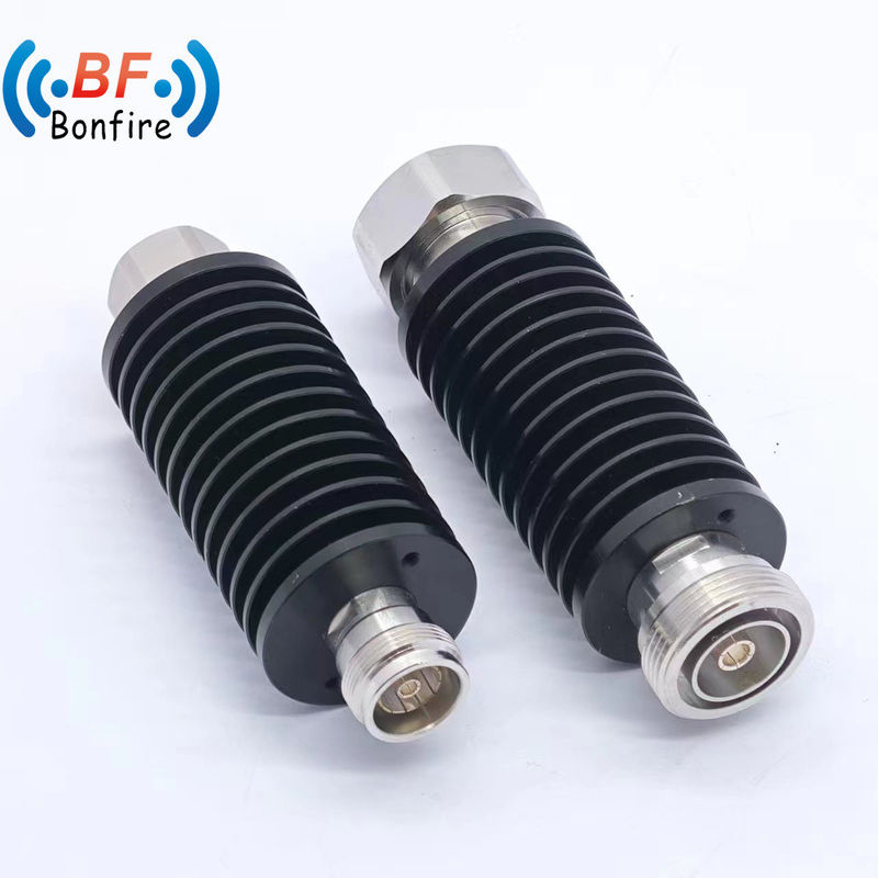 Attenuateur fixe coaxial de type N de 100 W DC-3800 MHz avec dissipateur de chaleur 3/6/10/20/30/40 dB
