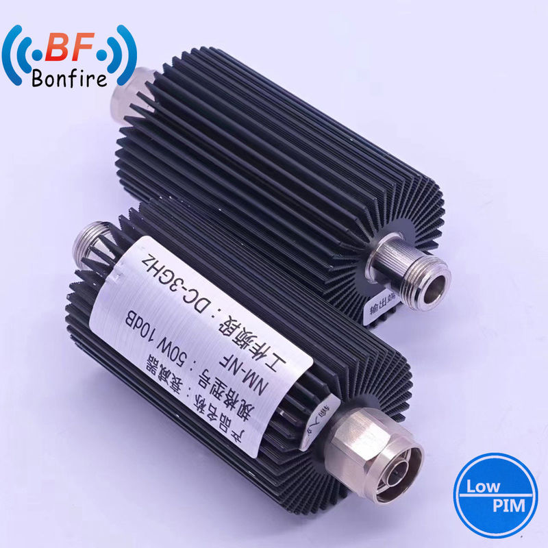 Grise 100 W DC-3800MHz 3-40 dB Attenuateur réglable RF Attenuateur coaxial pour système de télécommunication