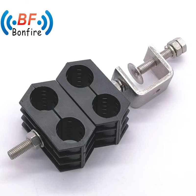 Clampe d'alimentation simple / double / triple trou Clampe de câble jumper personnalisée de type O