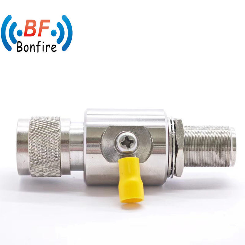 698-3800MHz N à SMA Connecteur de câble RF Femme Protègeur de frein à éclairs Kk Tube à gaz de frein à surtension