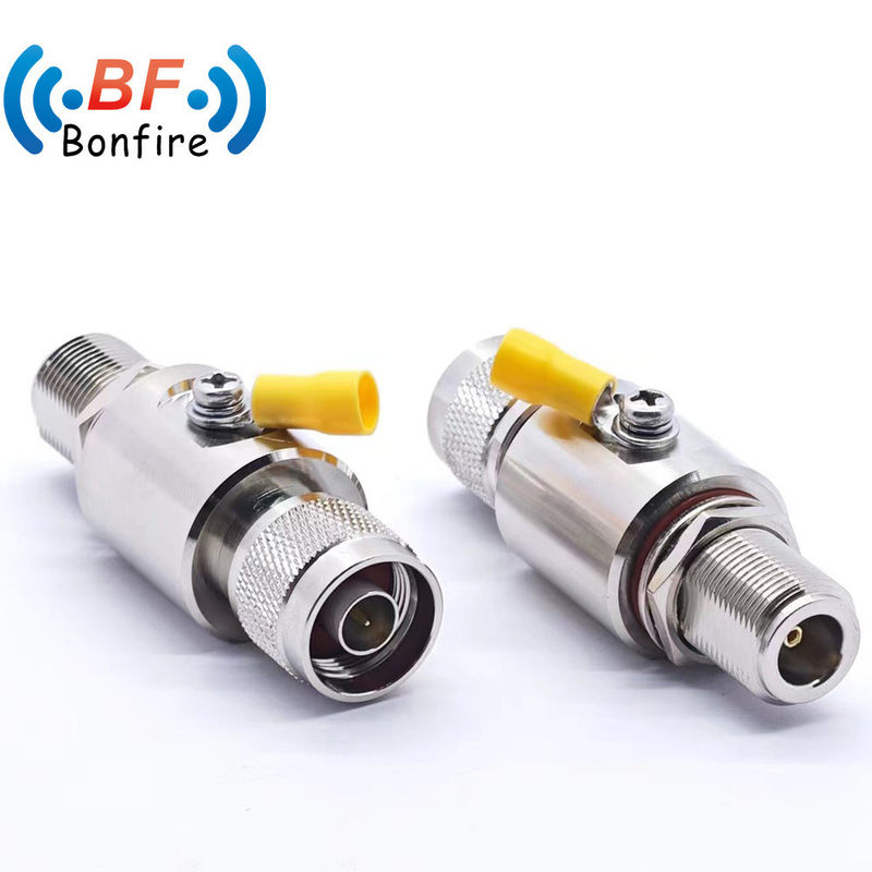 Protection contre les surtensions électriques coaxiales RF N-M à N-F 6000MHz UHF Pl259 à So239 Jack Arrester