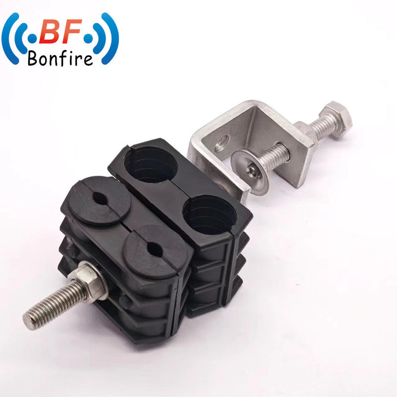 0.410 kg Tour de télécommunications miniature Ss 304 Serre-câble d'alimentation pour une performance durable
