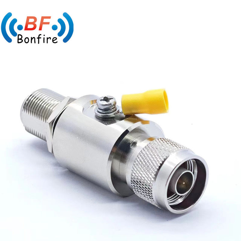 Assurance DC-6000MHz UHF Arrestateur RF coaxial de foudre avec interface N-M à N-F