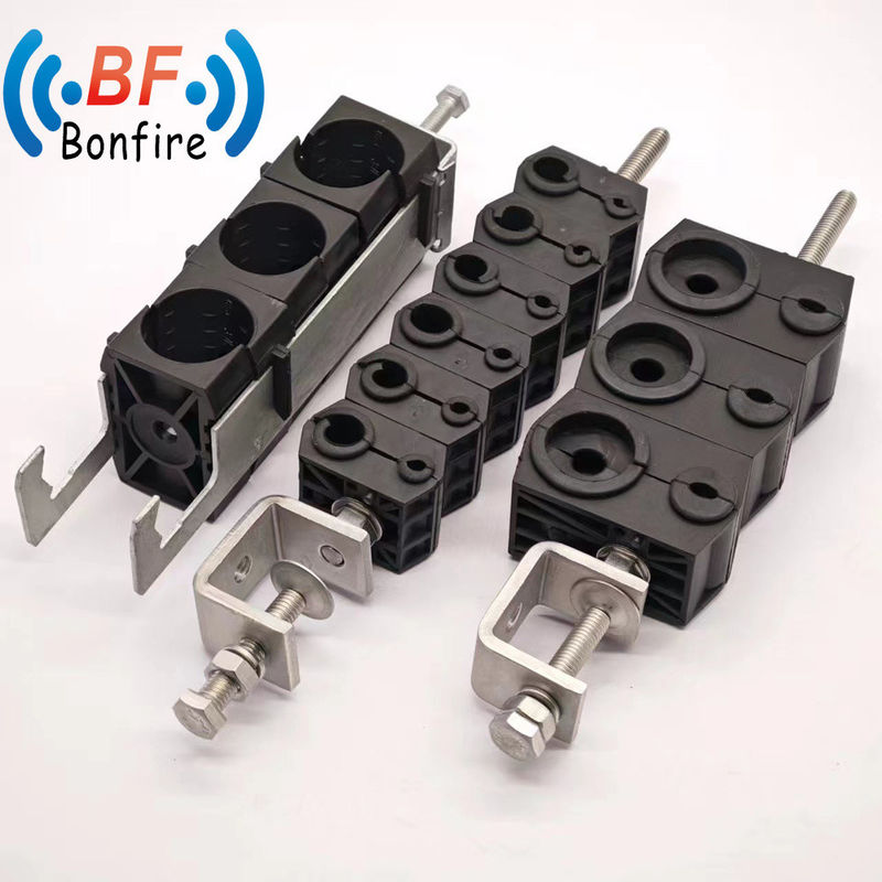 Clampe à fibre optique de puissance maxdao 5-7 mm 19-25 mm Clampe à alimentation par câble à trois voies pour commande d'essai