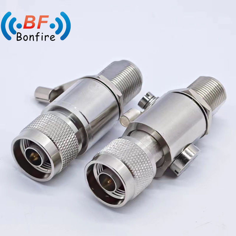 698-3800MHz F Femme à Jack Femme connecteur coaxial Accessoire de protection contre la foudre